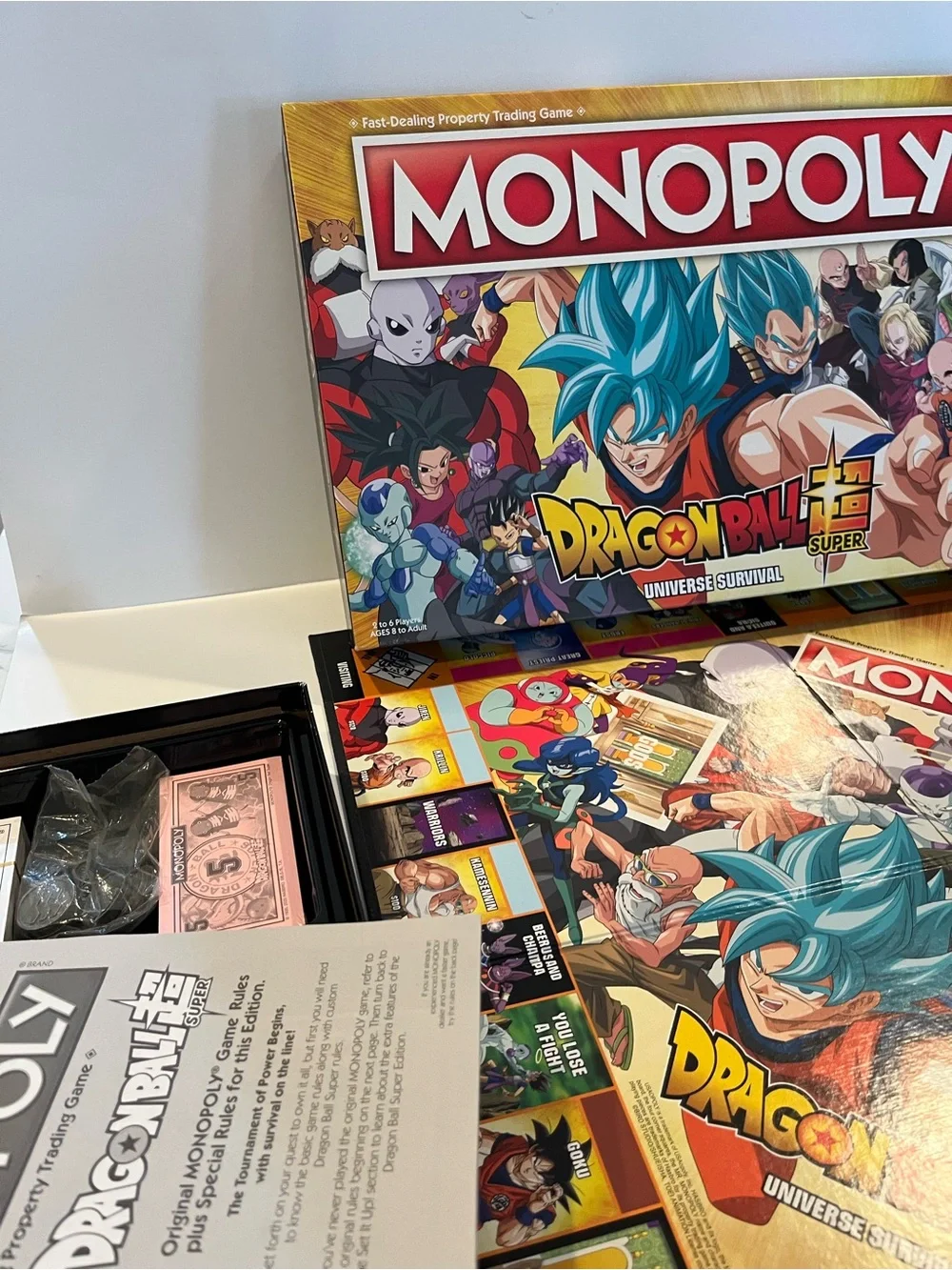 Monopoly Dragon Ball Super Universe Survival Board Game - Multicolor